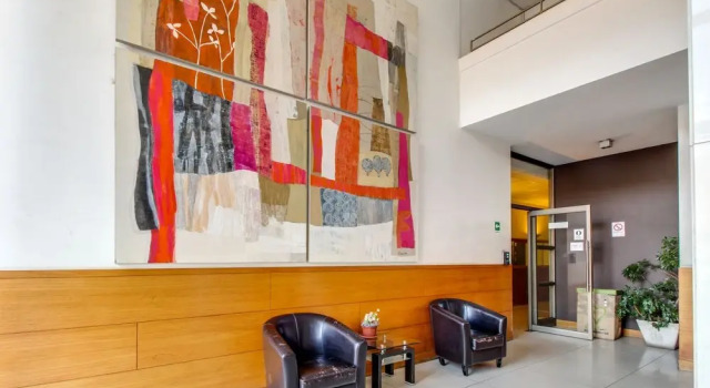 Apart en Chile Santa Maria 571 A 409, Забронировать Апартаменты/квартира Отели Сантьяго с бассейном, рядом с Станция метро Manuel Montt, Бассейн