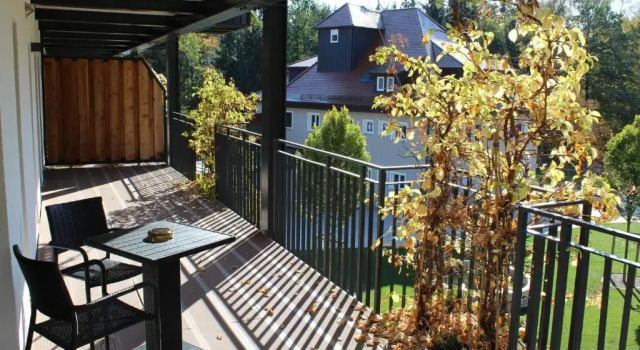 Апартаменты с балконом Waldhotel Rainau