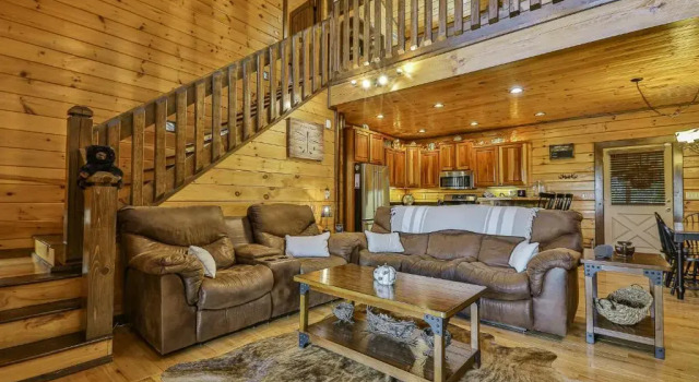 Chateau Relaxeau Breathtaking Spacious Mountain Home on Paved Road, Prenota Hotel Brown Mill Stati Uniti