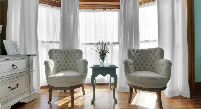 Люкс Deluxe с видом на парк Old Library Inn - Historic Olean NY