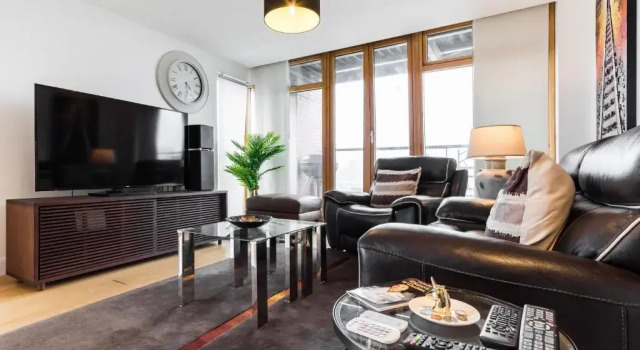 Номер Standard Cosy Riverview-London Excel Centre-O2 Arena