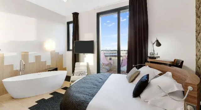 Двухместный номер Standard с балконом Best Western Plus Europe Hôtel Brest