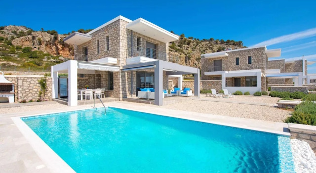 Вилла Villa in Rhodes with Infinity Pool & BBQ
