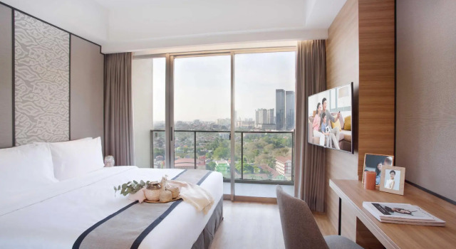 Номер Deluxe Somerset Sudirman Jakarta