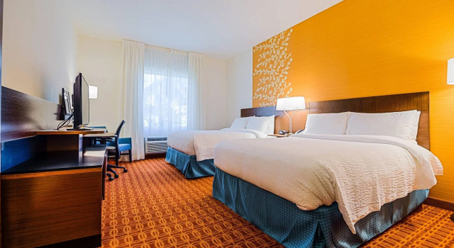 Четырёхместный номер Standard Fairfield Inn & Suites by Marriott Delray Beach I-95