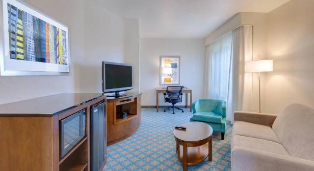 Двухместный люкс c 1 комнатой Fairfield Inn & Suites by Marriott San Francisco Airport
