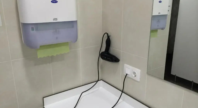 Кровать в общем номере Albergue Credencial
