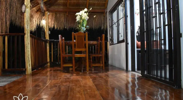1 yatak odası kulübe Cabanas "La Alborada"