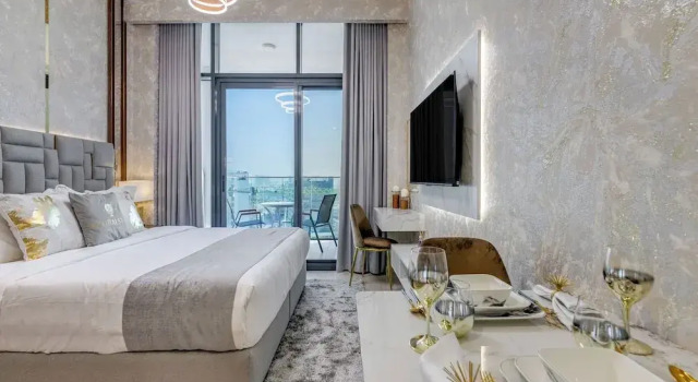 Студия GLOBALSTAY. Azizi Riviera 48