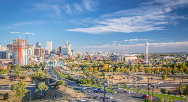 Четырёхместный номер Standard с видом на город Fairfield Inn & Suites by Marriott Denver Downtown