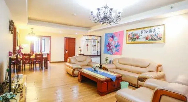 Двухместный люкс с 2 комнатами с видом на сад Tianjiao Holiday Scenic Apartment (Huidong Biguiyuan Shili Silver Beach)