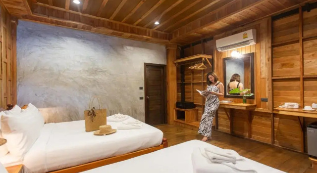 Семейный номер Standard seafront Koh Tao Relax Freedom Beach Resort