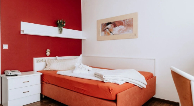 Одноместный номер Standard с балконом Parkhotel Weber-Müller