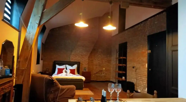 Двухместная студия Deluxe La Maison Bleue