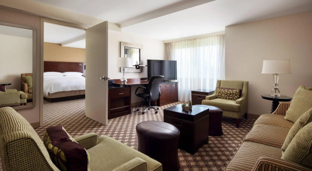 Двухместный люкс c 1 комнатой Chicago Marriott Naperville