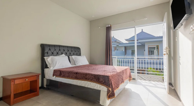 Двухместный номер Deluxe с балконом Roses Bali Homestay