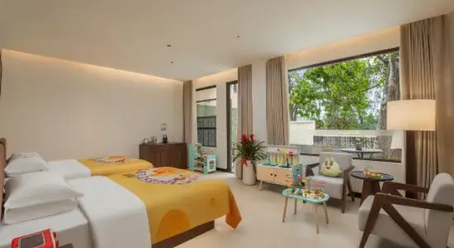 Семейный люкс Yinzhan Hot Spring Hotel