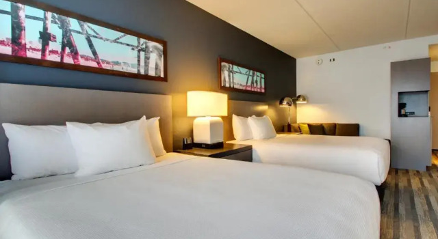 Люкс c 1 комнатой Hyatt House Chicago/Evanston