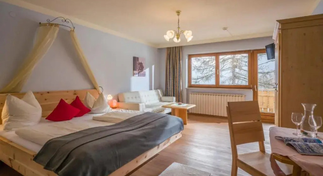 Двухместный номер Standard с балконом и с панорамным видом Biolandhaus Seethaler