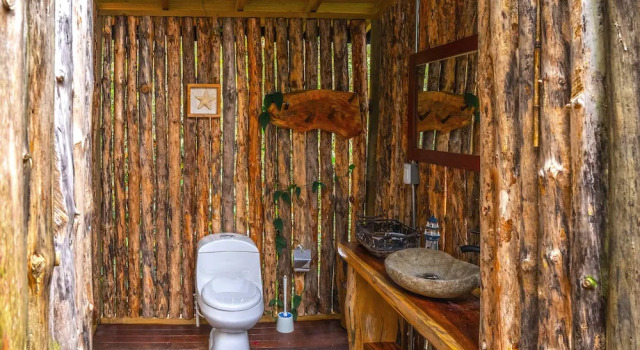 Luxe double chambre Vue montagne BubbleSky Glamping