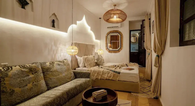 Двухместный номер Deluxe Riad Yalla habibi