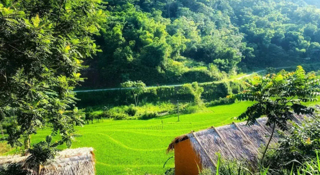 Номер Deluxe Pu Luong Riverside Lodge