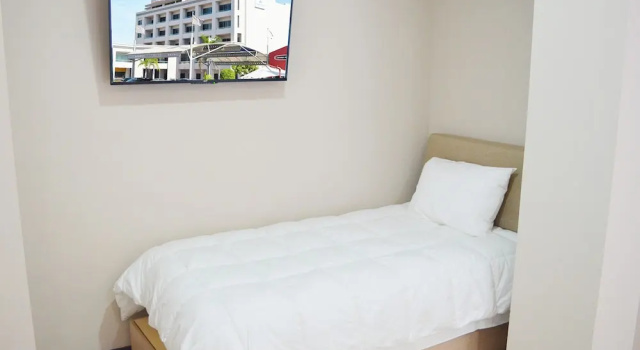 Люкс Superior с 3 комнатами с балконом и с видом на гавань Bahia Marina Departamentos