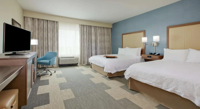 Четырёхместный номер Standard Hampton Inn and Suites Snyder