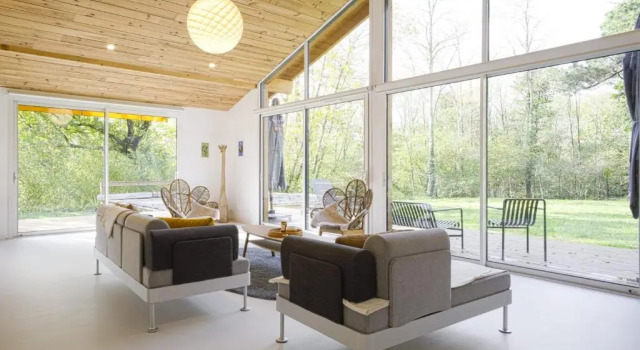 Коттедж Large and bright house with pool in the middle of nature in Orx - Welkeys