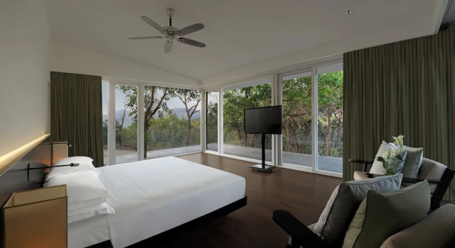 Grandiose chambre avec balcon Dharana at Shillim-A Luxury Wellness Retreat