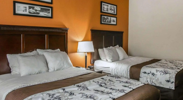 Четырёхместный номер Standard Sleep Inn & Suites Hwy 290-NW Freeway