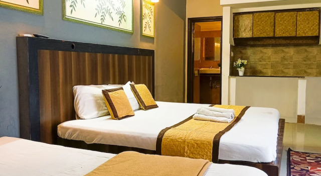 Трёхместный номер Deluxe с балконом Hiline Hotels and Resorts