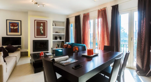 Апартаменты c 1 комнатой с балконом Calliope Corfu Apartments 1