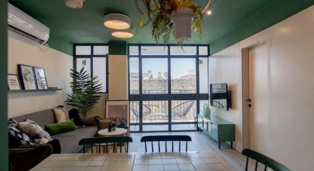 Апартаменты Deluxe с 3 комнатами с видом на город Spa on the walls - Mamilla View - Jerusalem ספא על החומות ירושלים