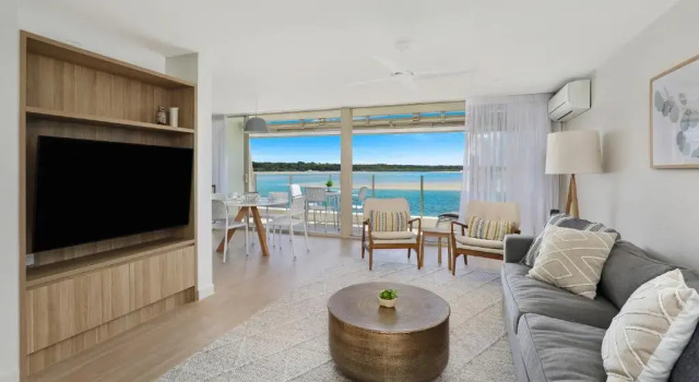 Апартаменты с 2 комнатами с видом на реку Noosa Harbour Resort