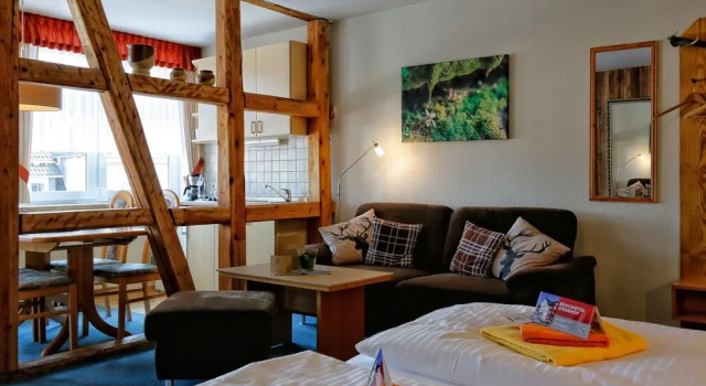 Семейный номер Standard Konsum Gästehaus Quisisana - Oberhof