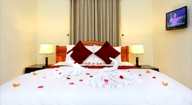 Двухместный номер Standard с балконом Bamboo Garden Homestay