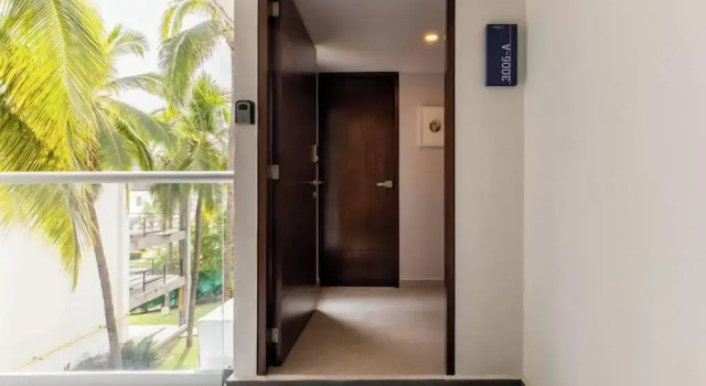 Апартаменты Deluxe Apto moderno 1 hab Playa y alberca en PV