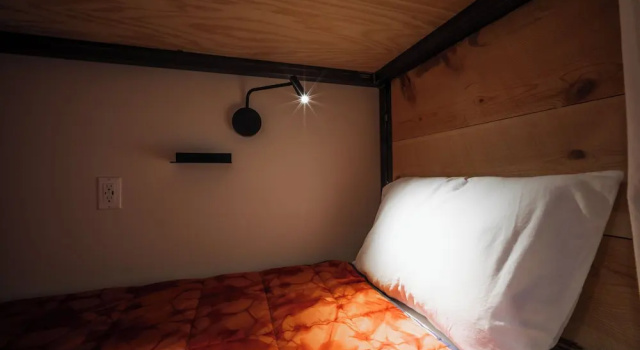 Кровать в общем номере Dolores Bike Hostel