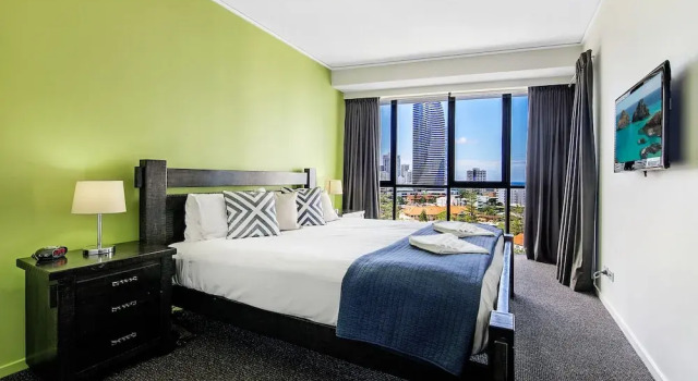Sierra Grand Broadbeach Private 2 Bedroom, Забронировать Апартаменты/квартира Бродбич Голд-Кост, рядом с Broadbeach North Tram Station