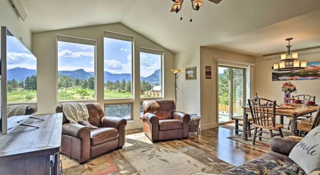 Апартаменты Estes Park Mountain-view Retreat: 3 Miles to Rmnp!