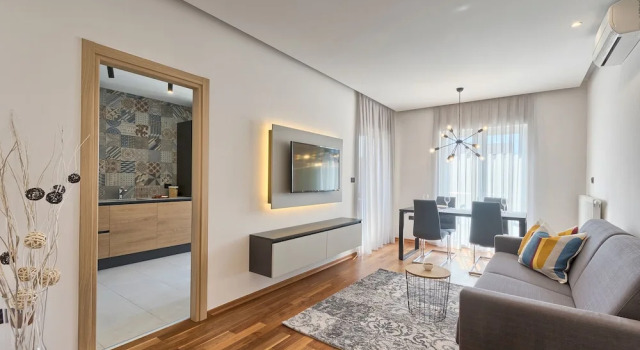 Апартаменты Comfort с 2 комнатами с балконом Adriatic Apartments