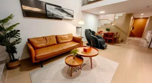 Двухместный люкс Дуплекс Star Theme Apartment (Guangzhou Panyu Tianhe Chengnancun Wanbo Metro Station)
