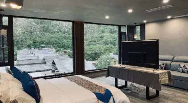 Двухместный люкс Deluxe Wenchuan Guanshan Courtyard