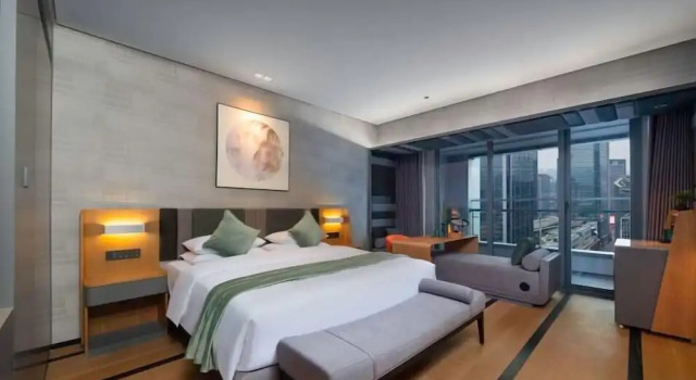 Номер Economy Pagoda Design Hotel Chengdu Chunxiroad Taikoo Li