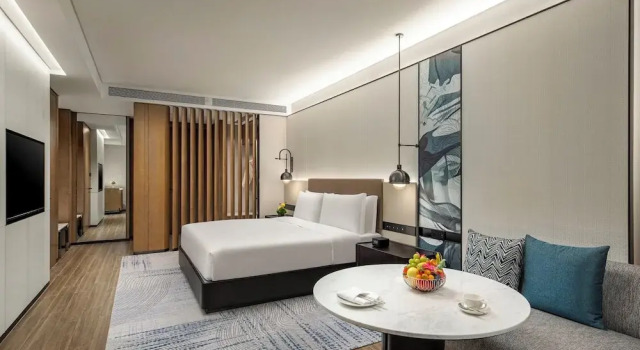 Двухместный номер Standard oceanfront Crowne Plaza Sanya Yazhou Bay by IHG