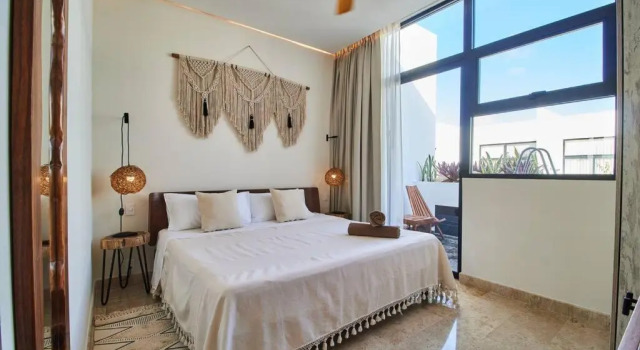 Modern and Boho 1BD/1 BR + Private Plunge Pool, Rezervasyon Otel Tulum havuzlu oteller, Yüzme Havuzu