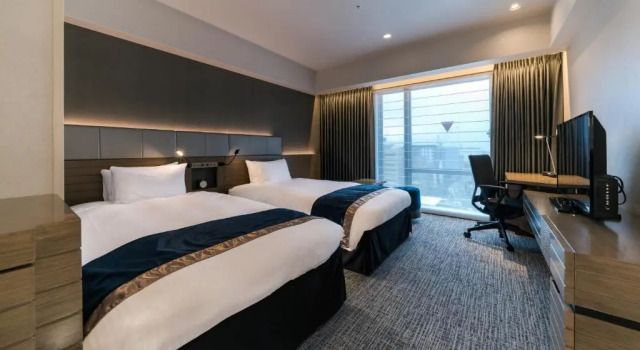 Двухместный номер Deluxe Daiwa Roynet Hotel Kyoto Terrace Hachijo PREMIER