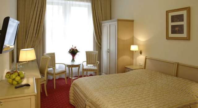 Двухместный номер Comfort с балконом Spa Hotel Schlosspark