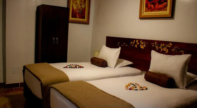 Superior Dvoulůžkový s manželskou postelí pokoj Hotel Retama Machupicchu